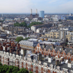 The view from Westminster Cathedral. London. England