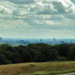 The view from Parliament Hill. London. England